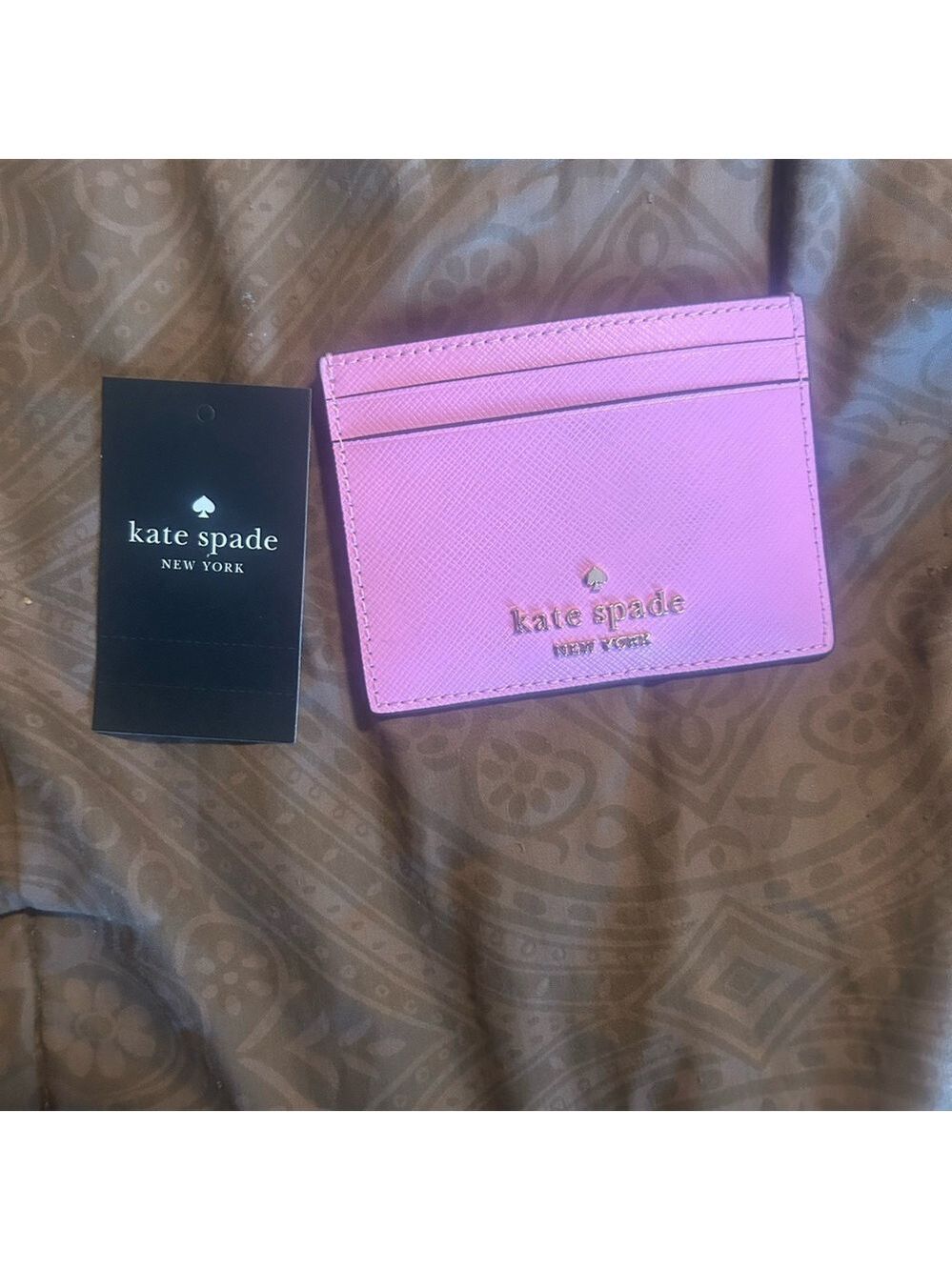 Kate Spade Vibrant Pink Card Case